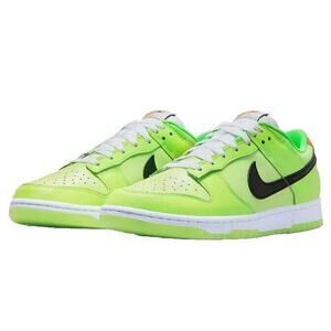 NEW Nike Dunk Low Volt Black Orange ‘Glow In The Dark’ FJ4610-702 Men’s Size 9